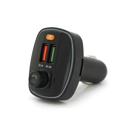 FM-модулятор Voltronic Q18, з еквалайзером, 3.1A, USB, TF