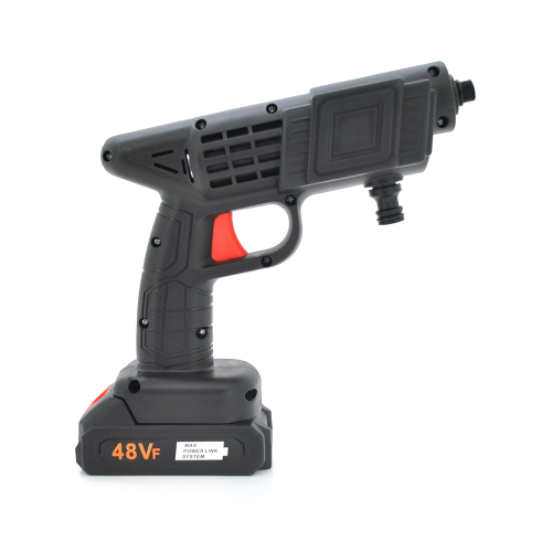 Мийка високого тиску Voltronic YT-435, 21V, 1 акумулятор, шланг, ємність для розпилювача, Case