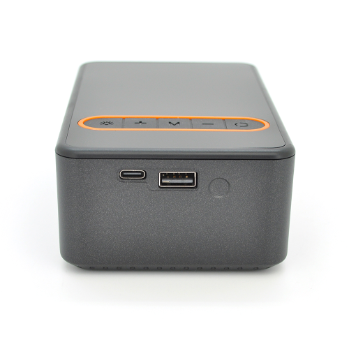 Портативний повітряний насос Voltronic CX-329B, до 3.4 атм, акумулятор 5000mAh, ліхтарик, зарядка від USB кабелю, Black, Box