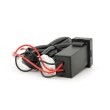 Автомобільний зарядний пристрій Voltronic 38W-L01T03-Fuse, PD+QC, Type-C: 20W, USB: 18W, Black