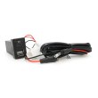 Автомобільний зарядний пристрій Voltronic 38W-L01T03-Fuse, PD+QC, Type-C: 20W, USB: 18W, Black
