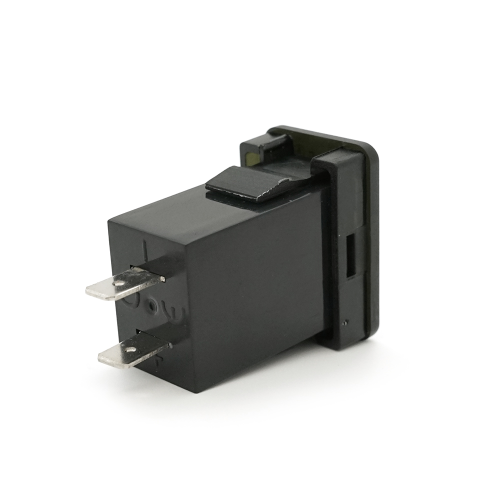 Автомобільний зарядний пристрій Voltronic FPUV-B, PD+QC3.0, Type-C: 30W, 5V-3A/9V-3A/12V-2.5A, USB: 18W, 5V-3.4A/9V-2A/12V-1.5A, LED Blue, Black