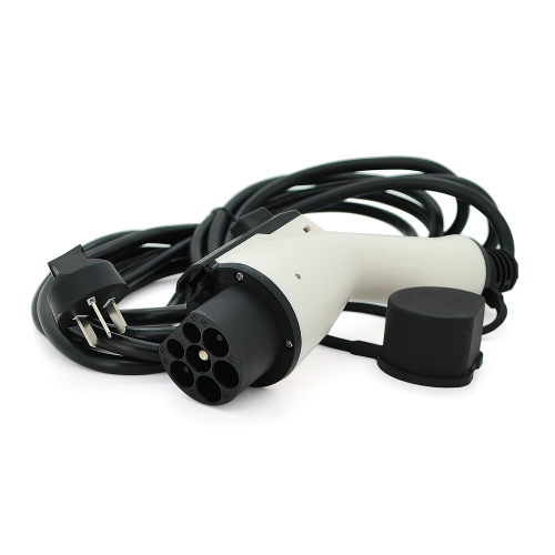 Зарядний пристрій для електромобіля Voltronic, DC: 220V/10A, довжина кабелю 5м, Роз'єм GB/T, IP67 (Tough-10A5m)