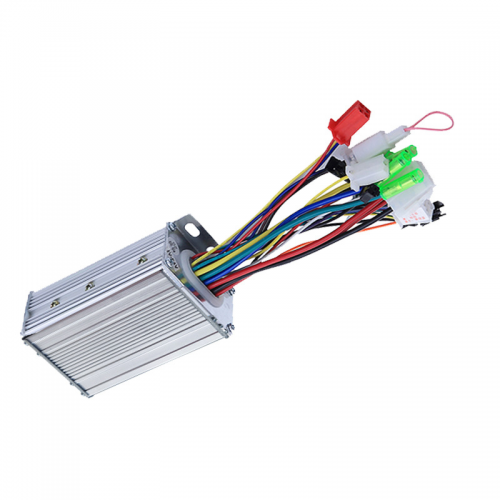 Безщітковий інтелектуальний дворежимний контролер для електротранспорту Voltronic, 36V/48V-350W, 18A, з функцією протиугону