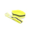 Глянсовий світловідбивний еластичний ремінець Voltronic, на зап'ястя або щиколотку, комплект 2шт, Light Yellow