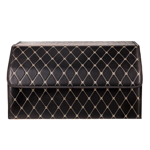 Складаний автомобільний органайзер Voltronic 0088, 400x300x300мм, Black/Gold