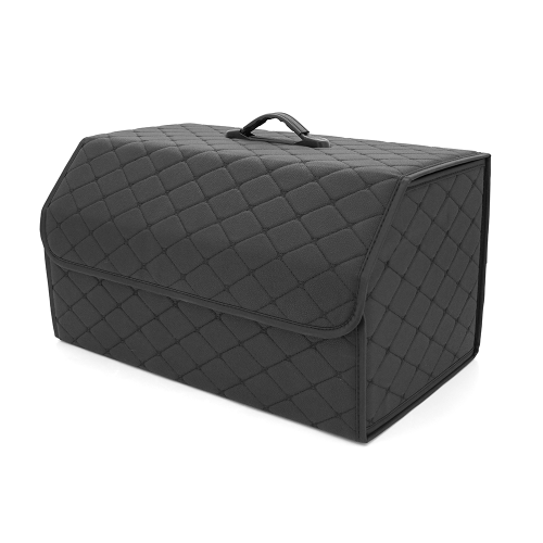 Складаний автомобільний органайзер Voltronic CXJ-Big-B, 540x320x300мм, шкіряний, Black