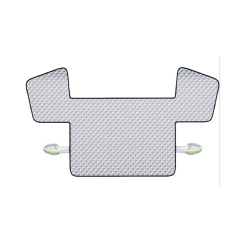 Шторка сонце/волого/снігозахисна Voltronic ST-4022S, на лобове/2 передніх скла, 1600х1200мм, 6 натяжок, алюмінієва плівка/бавовна/нетканий матеріал