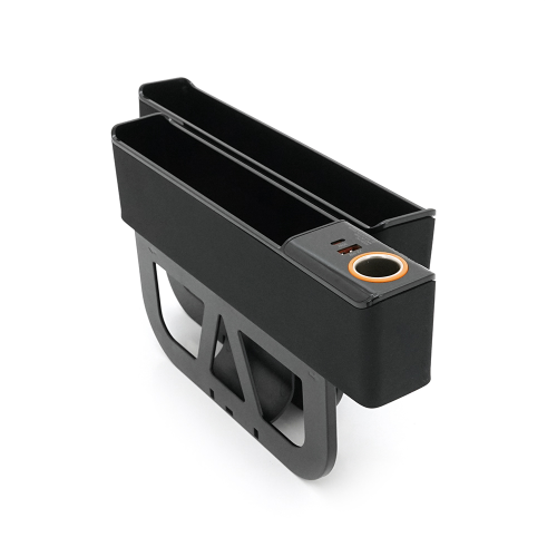 Органайзер із зарядкою в авто Voltronic HC2204, міцний пластик, USB вихід, Box