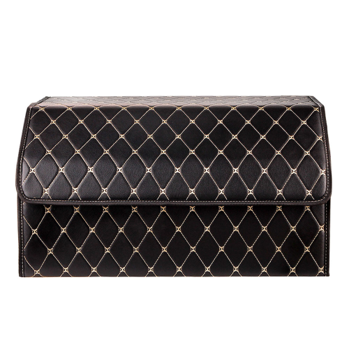 Складаний автомобільний органайзер Voltronic 0088, 550x300x300мм, Black/Gold