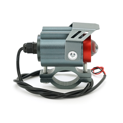 Світлодіодна фара для мотоцикла Voltronic YT-HL-35-WWS, 35W, ближнє світло біле/дальнє світло біле/стробоскоп, 12-85V, 3800Lm, IP67