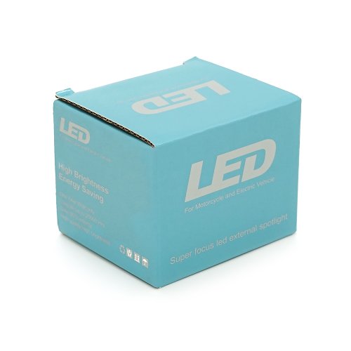 Світлодіодна фара для мотоцикла Voltronic YT-HL-35-WWS, 35W, ближнє світло біле/дальнє світло біле/стробоскоп, 12-85V, 3800Lm, IP67