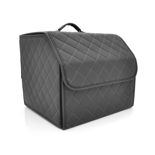 Складаний автомобільний органайзер Voltronic CXJ-Small-B, 330x320x300мм, шкіряний, Black
