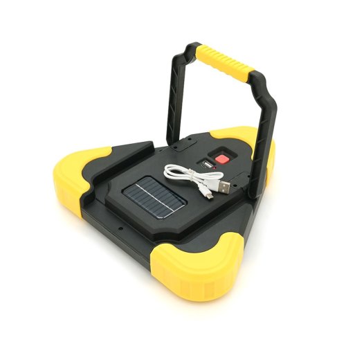 Знак аварійної зупинки, світлодіодний SUITU ST-1101L-S, акумулятор 1800мАг, сонячна батарея, USB, 3 режими, кронштейн