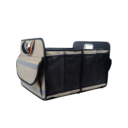 Органайзер складаний у багажник автомобіля Voltronic YT-SNX-05Gr, 500x420х330мм, 4 відділення, Grey