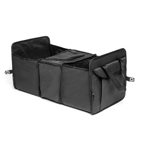 Органайзер складаний у багажник автомобіля Voltronic YT-34238, 600x320х290мм, 3 відділення, Black