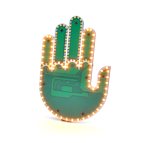 Рука, що світиться Voltronic YT41596, на заднє скло, пульт, живлення від 3xАА (немає в комплекті), Box