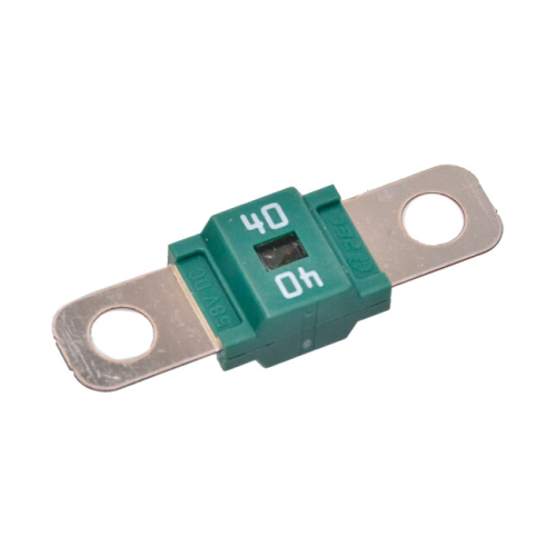 Запобіжник плоский Voltronic YT-SBFW-L-40, 40A, 58V, M6, 12х41мм, Green