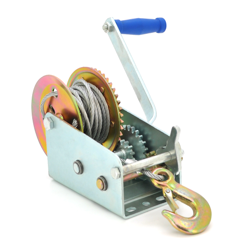 Лебідка Voltronic WO2000LB, ручна, барабанна, вантажопідйомність до 905кг, довжина троса 7м