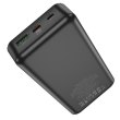 Зовнішній акумулятор Powerbank Hoco J102A Cool figure, PD20W+QC3.0, 20000mAh, Black (6931474783622)