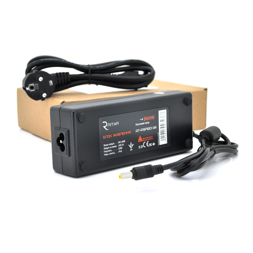 Імпульсний блок живлення Ritar RTPSP 120-24, 24В, 5А, 120Вт, штекер 5.5x2.5, довжина 1м, Q100