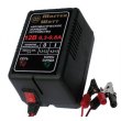 Зарядний пристрій для акумулятора Master Watt MW-AZU12, 12V, 1.3-13Ah, MF/WET/AGM/GEL/NICD/NIMH, 180-240V, струм заряду 0.3-0.8A, крокодили