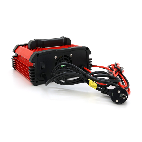 Зарядний пристрій для акумулятора DEMUDA DMD-DC200plus, 12V/24V, WET/AGM/GEL, AC110/220V, DC 14.8В/29.6В, струм 12V/20A, 24V/10A, LCD, крокодили