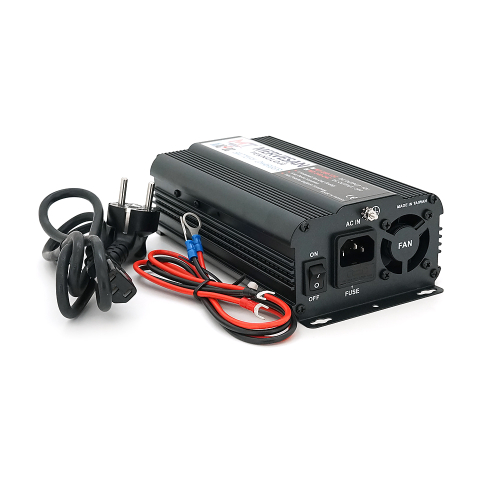 Зарядний пристрій Mervesan MT-340-24C, для акумулятора 24V, 6A/12A, клемні дроти, Q12