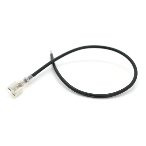 Перемичка (з'єднувач) для акумуляторів Voltronic, 100мм, 1мм2, під клеми F2, чорна, ціна за штуку