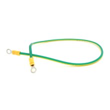 Перемичка (з'єднувач) для акумуляторів Voltronic, 500мм, 4мм2, під болт М5 (6.3мм внутрішній діаметр), ціна за штуку