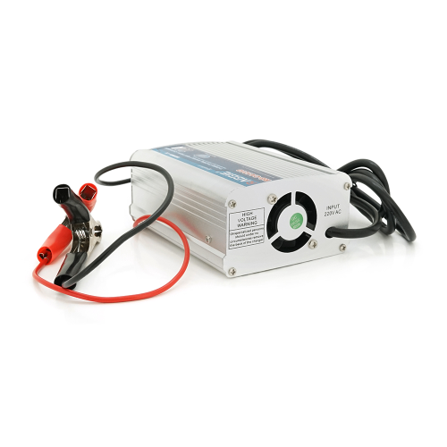 Зарядний пристрій Voltronic RAGGIE RG-CA1210A, для акумулятора 12V, 10A, крокодили, Q15