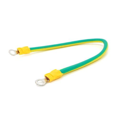 Перемичка (з'єднувач) для акумуляторів Voltronic, 350мм, 2.5мм2, під болт М6 (6.3мм внутрішній діаметр), ціна за штуку