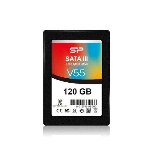 Накопичувач SSD 2.5 120GB Silicon Power Velox V55 MLC NAND (SP120GBSS3V55S25)