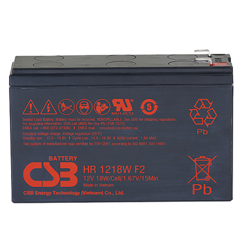 Акумуляторна батарея CSB Battery HR1218WF2, 12V, 4.5Ah