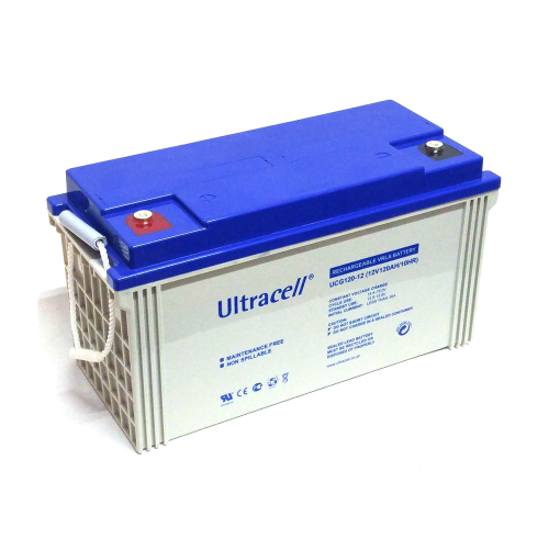 Акумуляторна батарея Ultracell UCG120-12, GEL, 12V, 120Ah, White, Q1/40