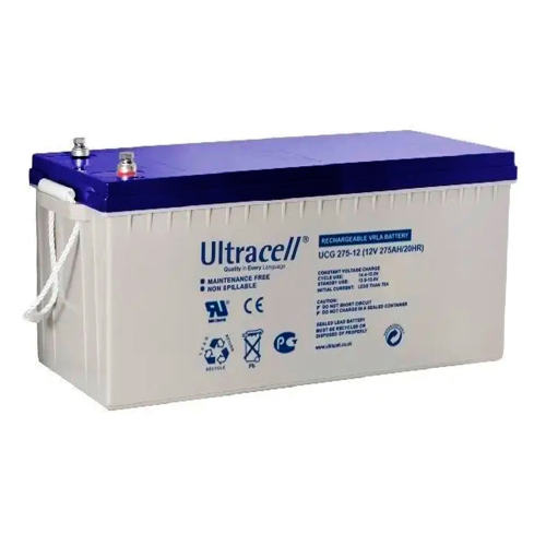 Акумуляторна батарея Ultracell UCG275-12, GEL, 12V, 275Ah, White, Q1/24