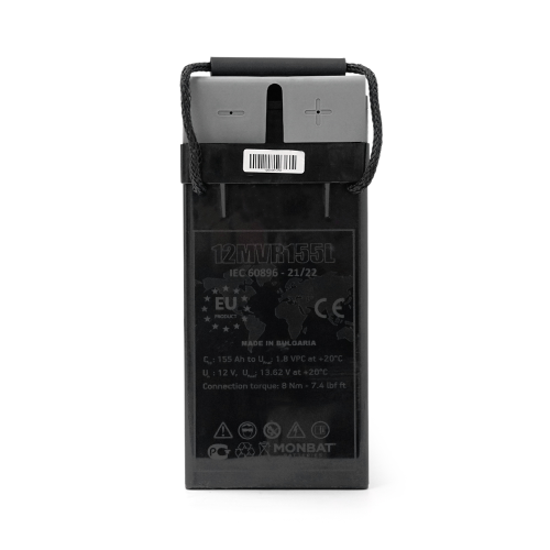 Акумуляторна батарея MONBAT FRONT TERMINAL 12MVR155L, AGM, 12V, 155Ah