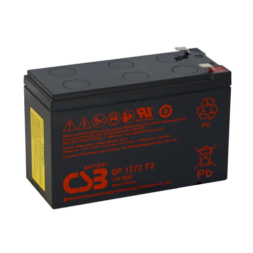 Акумуляторна батарея CSB Battery GP1272F2-B, 12V, 7.2Ah, Q10/420