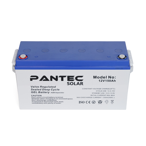 Акумуляторна батарея PANTEC PTG150-12, GEL, 12V, 150Ah, Grey, Q1/48