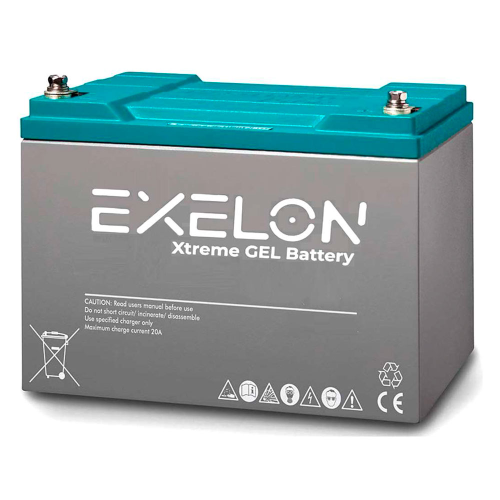 Акумуляторна батарея EXELON EXG150-12, GEL, 12V, 150Ah, Grey, Q1/48