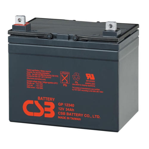Акумуляторна батарея CSB Battery GP12340, 12V, 34Ah