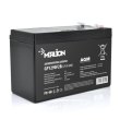 Акумуляторна батарея MERLION GP1290F2B, AGM, 12V, 9Ah, Black, Q10/480