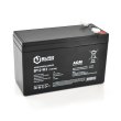Акумуляторна батарея EUROPOWER EP12-9F2, AGM, 12V, 9Ah, Black, Q10