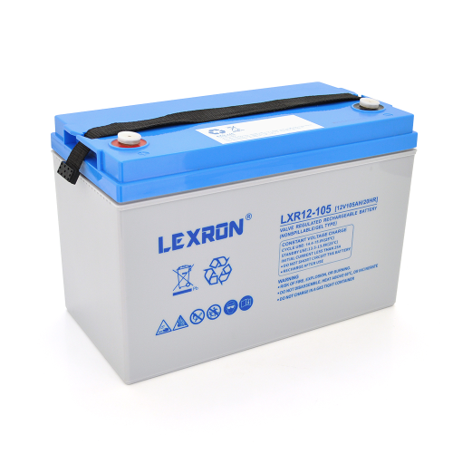 Акумуляторна батарея Lexron LXR12-105, GEL, 12V, 105Ah, DEEP CYCLE