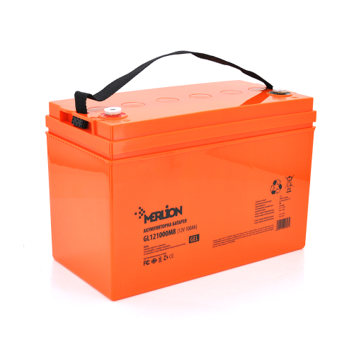 Акумуляторна батарея MERLION GL121000M8, 12V, 100Ah, Q1/36