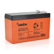 Акумуляторна батарея MERLION GP1272F2 PREMIUM, AGM, 12V, 7.2Ah, Orange, Q10/420