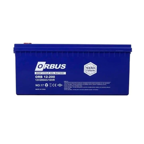 Акумуляторна батарея ORBUS CG12200, GEL, 12V, 200Ah, Blue, Q1/24
