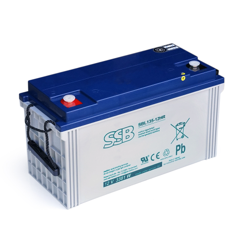 Акумуляторна батарея SSB Battery SBL135-12HR, AGM, 12V, 120Ah, White