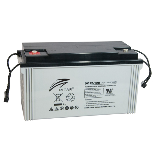 Акумуляторна батарея RITAR DC12-120, AGM, Gray Case, 12V, 120Ah, Q1/30