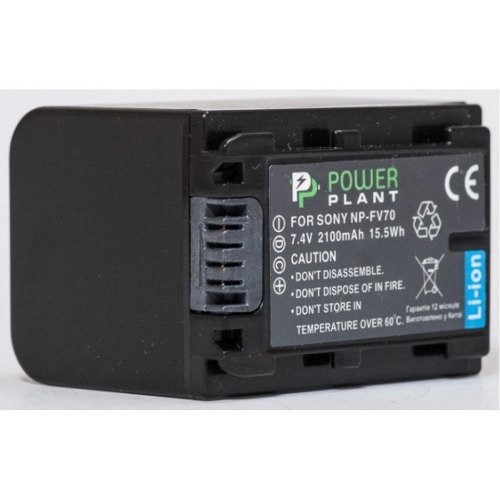 Акумулятор PowerPlant Аккумулятор типа Sony NP-FV70 (DV00DV1272)